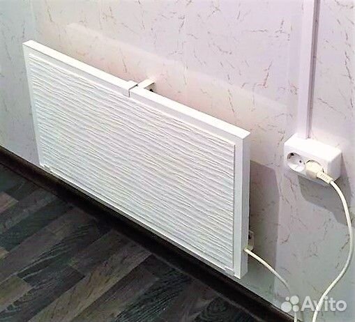 Обогреватель кварцевый Эксо в рамке с кронштейнами