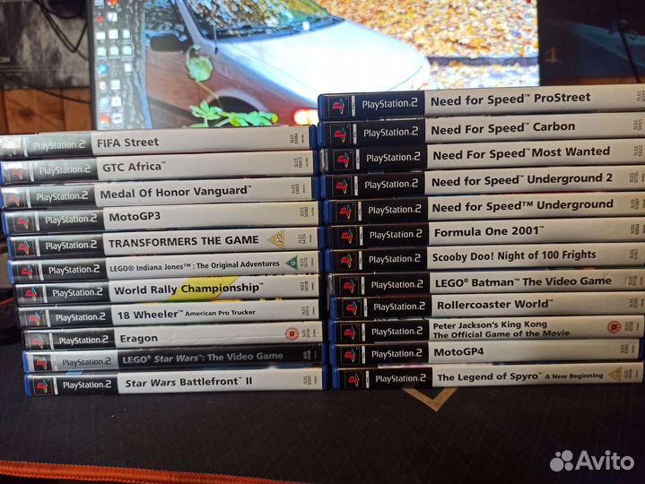 Игры лицензионные ps2 pal