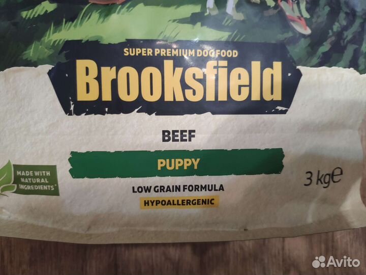 Корм Brooksfield для щенков