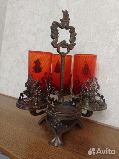 Набор стаканов на подставке, СССР