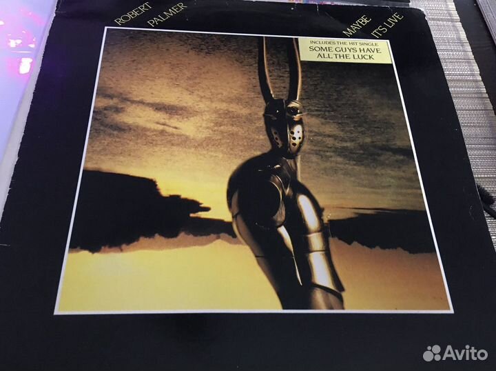 Пластинка Robert Palmer Maybe It's Live 1982