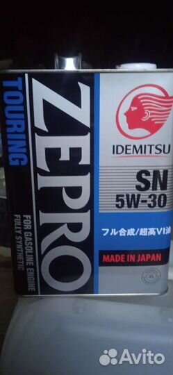 Моторное масло Idemitsu zepro 5w30 4L