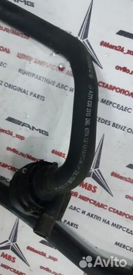 Трубка печки w211 мерседес