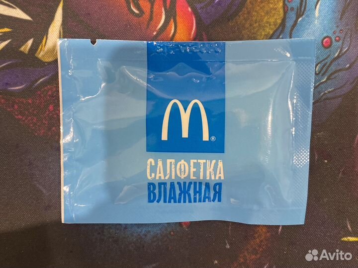 Салфетка макдональдс 2017