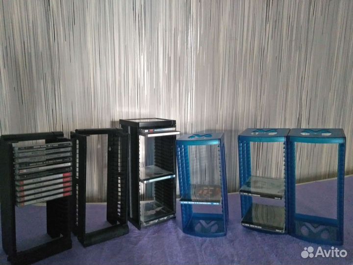 Кассетница для аудиокассет, и CD