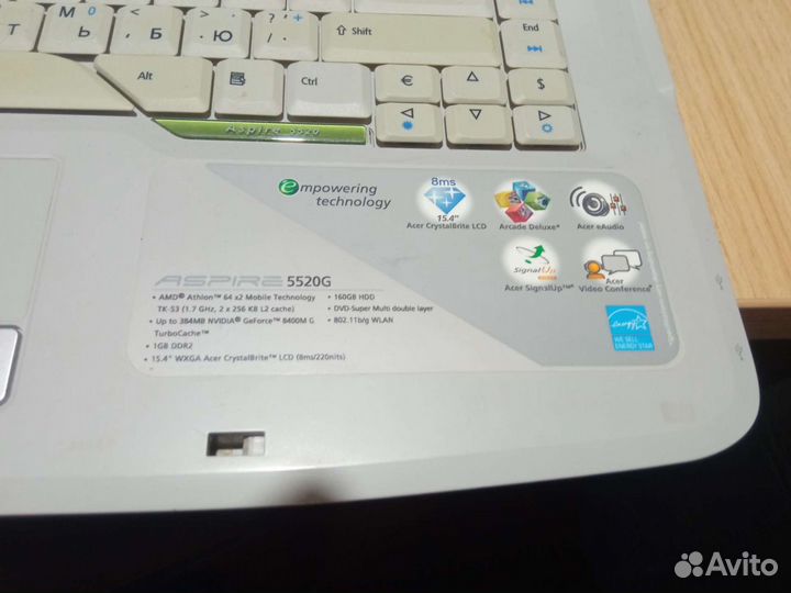 Acer aspire 5520g