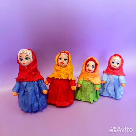 Ватные матрешки