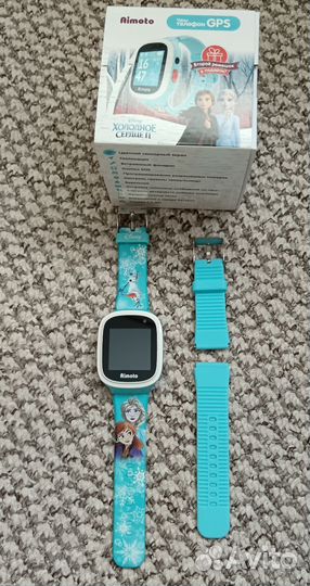Смарт часы телефон GPS для девочки Эльза