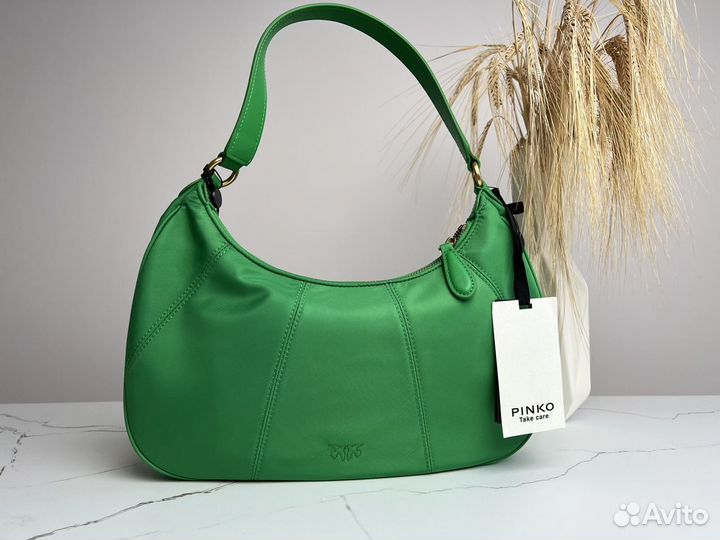 Сумка Pinko half moon recycled