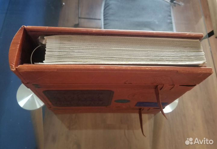 Альбом для фото макей натуральная кожа