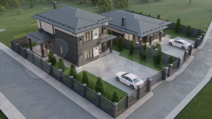 Дом 204 м² на участке 6 сот.