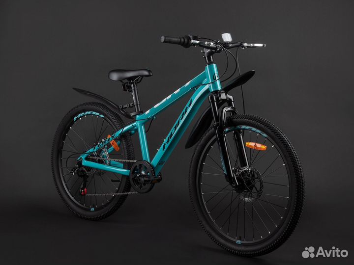 Велосипед horh tony TYD 4.0 24 (2023) Turquoise-Bl