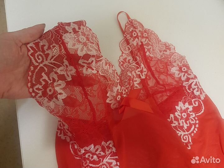 Комбинация сорочка кружевная