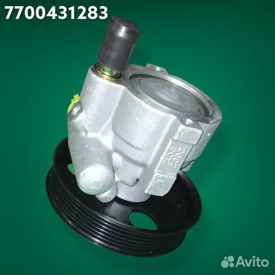 Насос гур со шкивом рено логан, ларгус, альмера