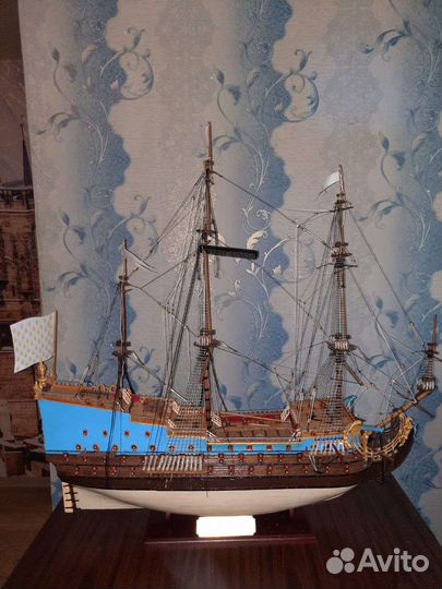 Сборная модель парусника