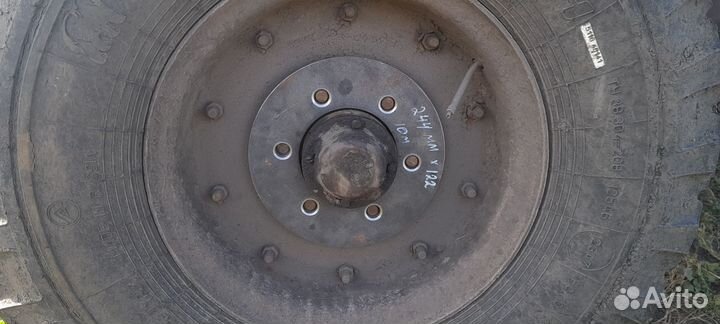 Фланец для переделки дисков птс 122262 10мм