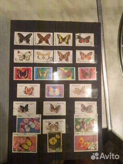 Три альбома. Почтовые марки