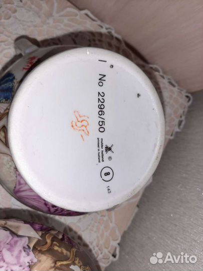 Чайный сервиз Мадонна, Голландия, 17 предметов