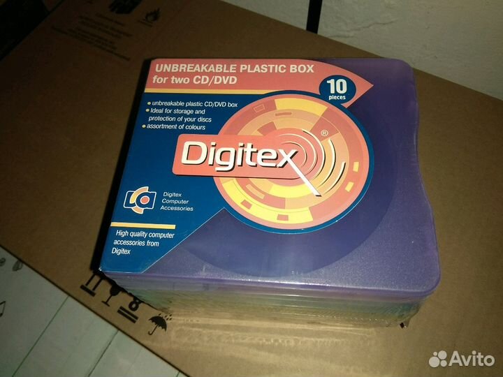 Продам коробку (BOX) для 2 CD-DVD дисков