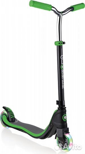 Самокат Globber flow 125 lights зеленый Vol4