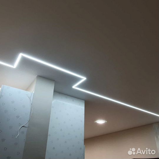 Монтаж натяжных потолков