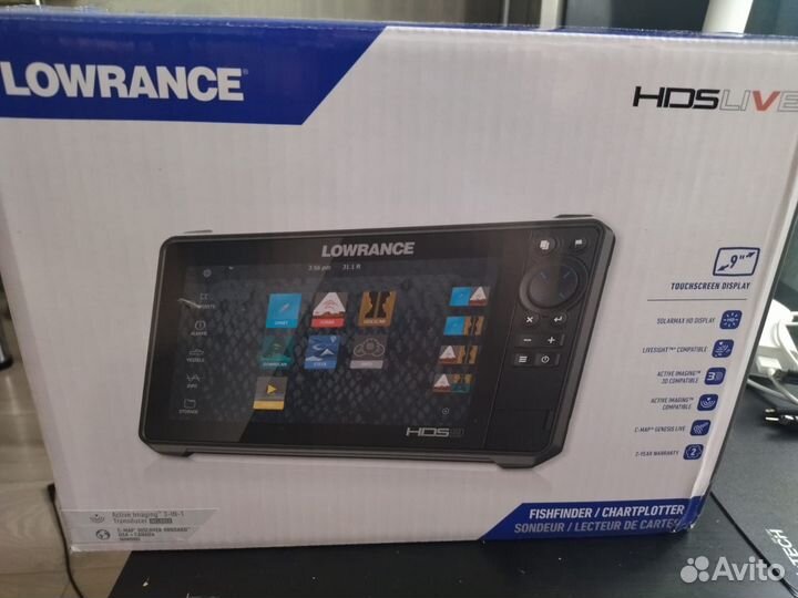 Эхолот Lowrance HDS 9 Live AI 3in1 + RUS