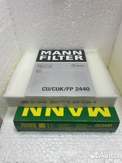 Фильтр салона mann CU2440
