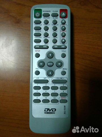 Пульт Rolsen SG-102M DVD