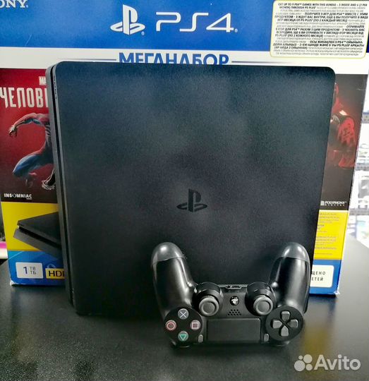 Sony PS4 slim 500gb с гарантией