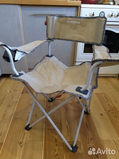Складное кресло для кемпинга basic quechua