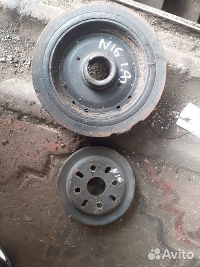 Шкив коленвала Nissan Almera II (N16)