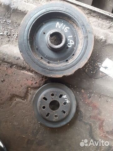 Шкив коленвала Nissan Almera II (N16)