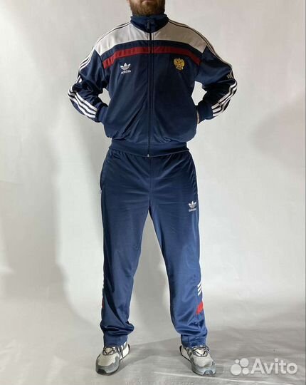 Спортивный костюм триколор adidas