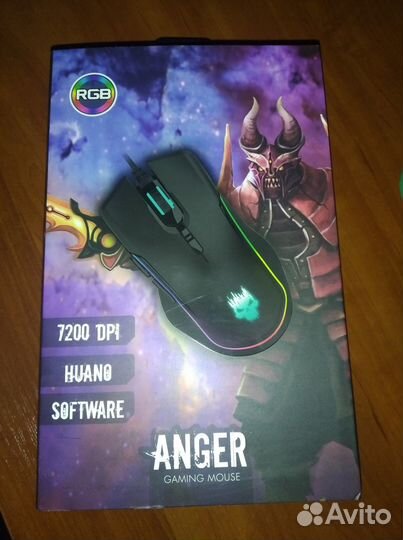 Игровая мышь anger