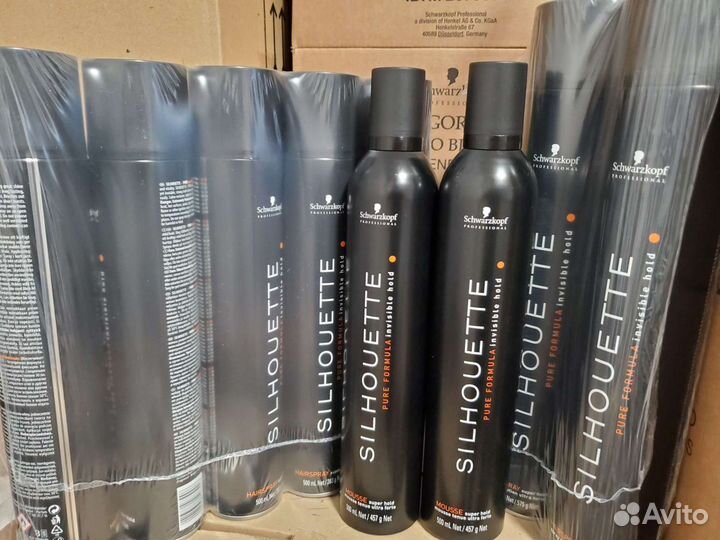 Silhouette Лак и Мусс Ультрасильная фиксация