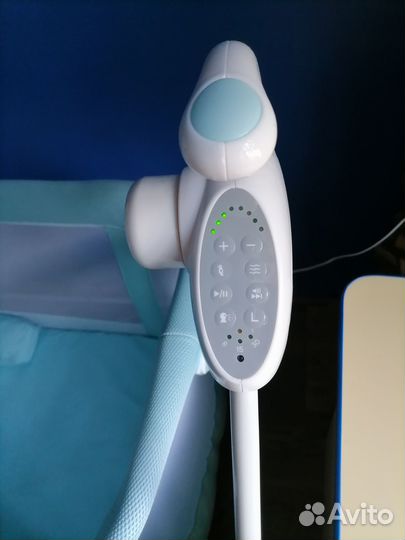 Колыбель-манеж Simplicity 4030 Auto Голубой