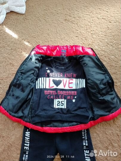 Костюм тройка для девочки