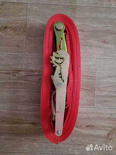 Ремень стяжной с трещеткой