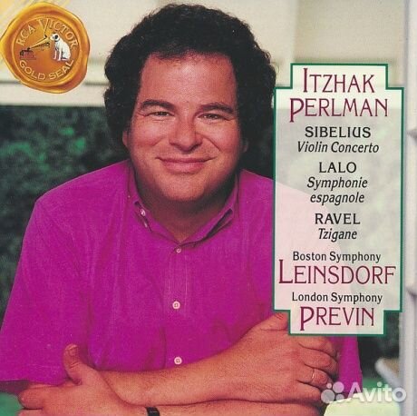 Itzhak perlman - Lalo / Sibelius / Ravel (CD)