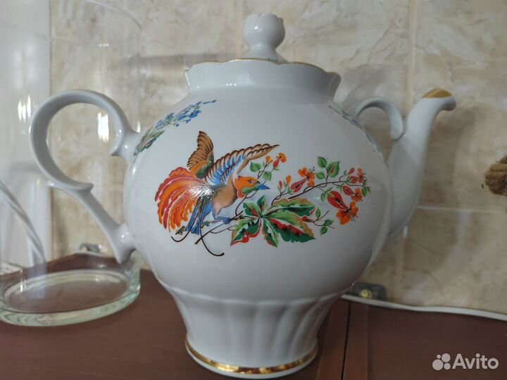 Заварочный чайник фарфоровый