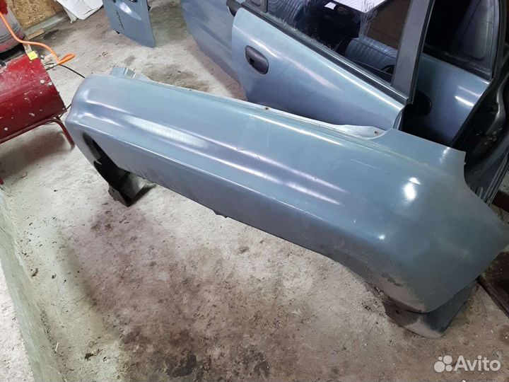 Задний бампер chevrolet lanos ланос