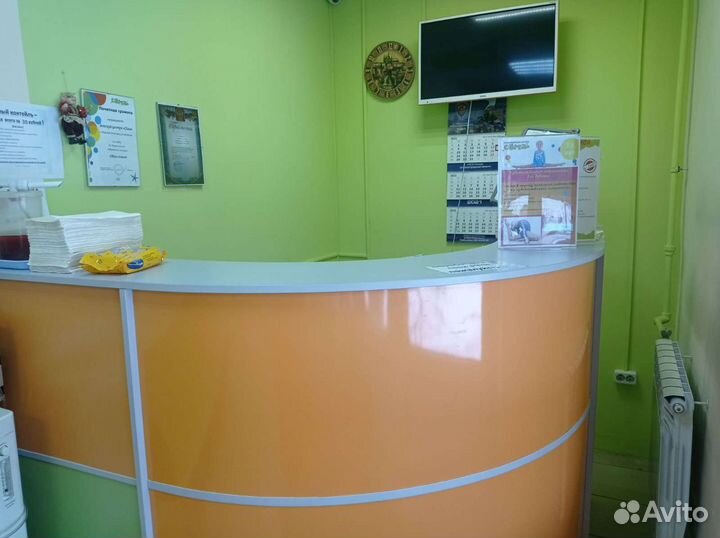 Помещение в детском центре для тренировок