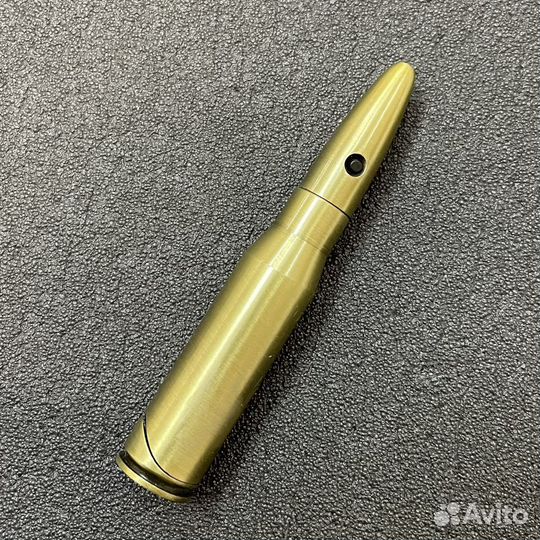 Зажигалка пуля с лазером