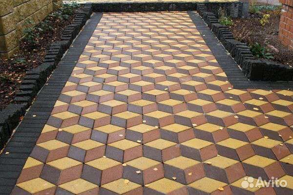 Укладка тротуарной плитки