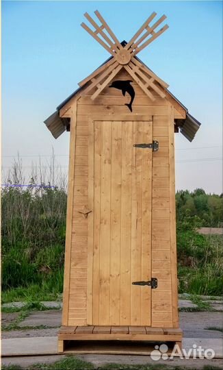 Уличный туалет с установкой SUN342