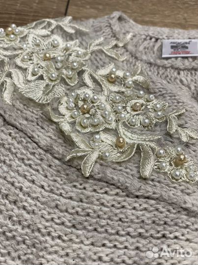 Кардиган с шерстью для девочки, размер 92-98 см