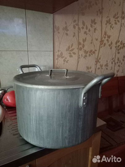 Кастрюля алюминиевая 18 литров