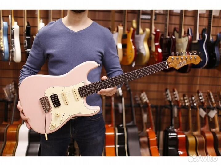 JET JS-400 PK R - электрогитара, цвет розовый