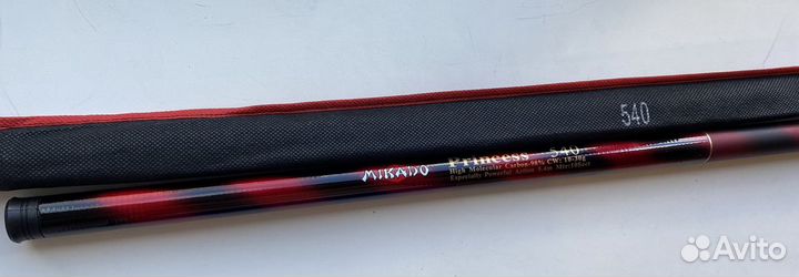 Удочка карбон 5,4м новая