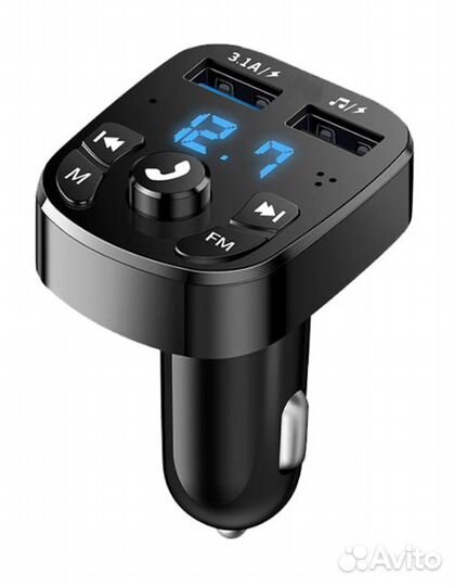 FM-передатчик автомобильный Bluetooth MP3-плеер